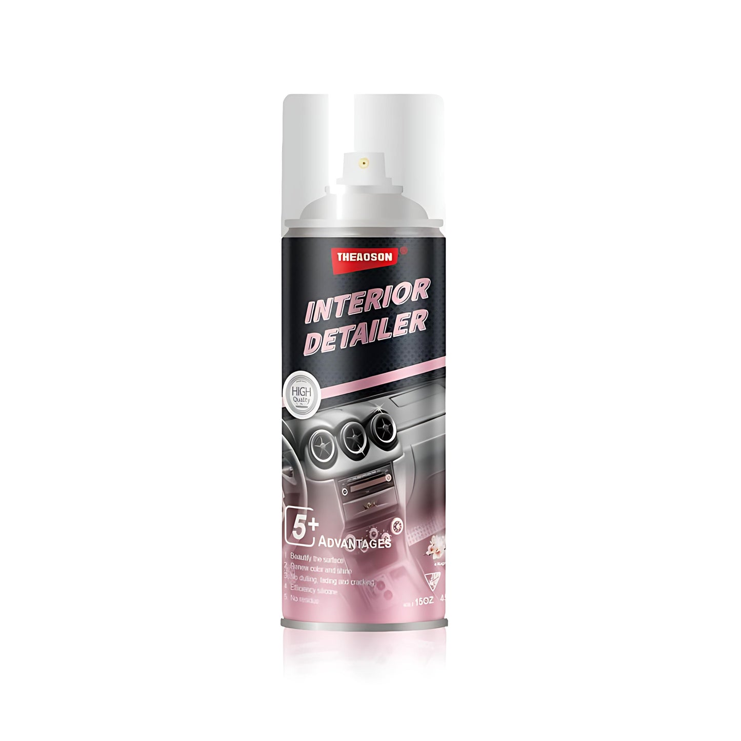 THEAOSON Detailer, and Plastic Surfaces Car Interior Detailer and Protectant, waterless Spray Wax:Plastic, Rubber, Leather Cleaner for Car lnteriors&Exteriors、Automotive Care