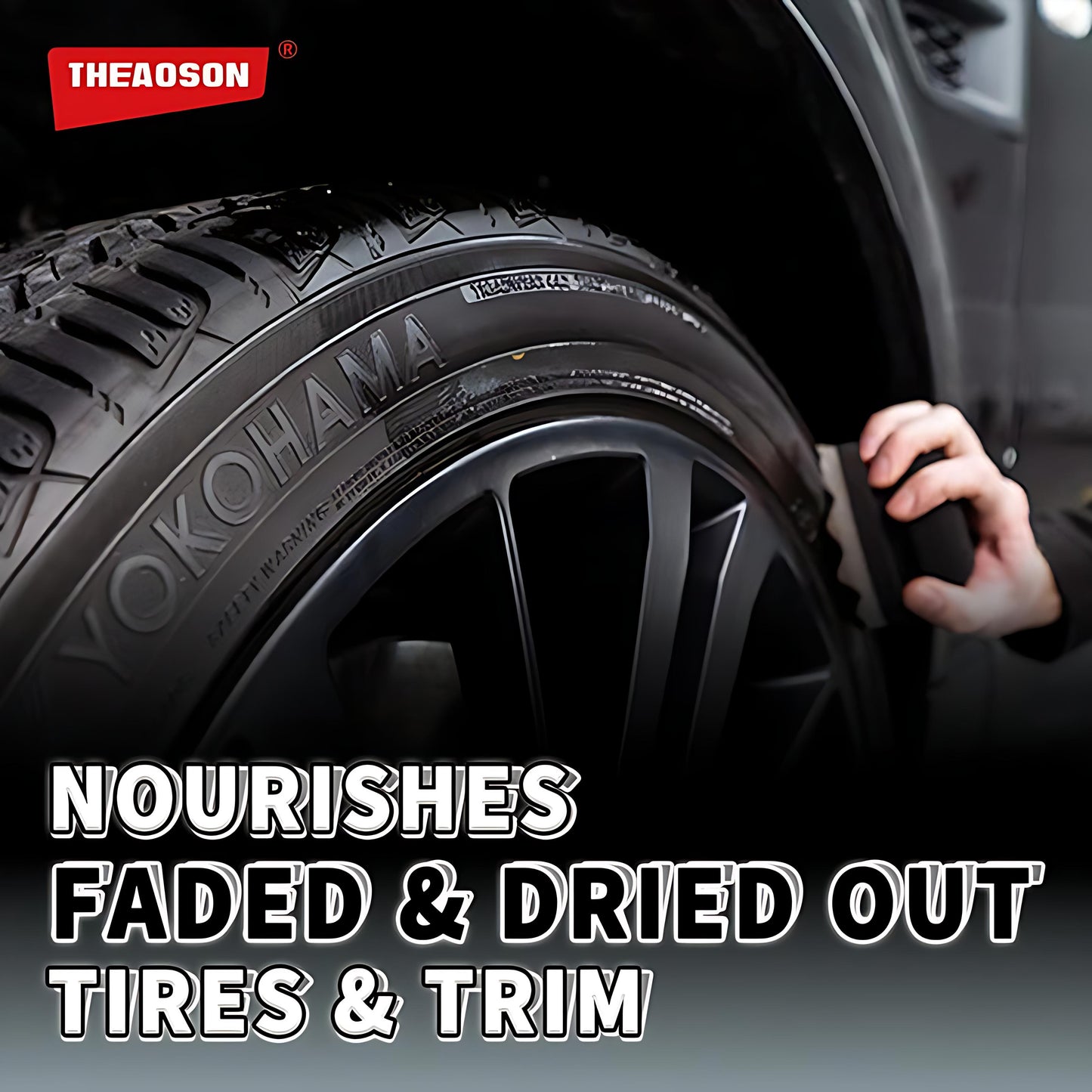 THEAOSON Detailer, and Plastic Surfaces Car Interior Detailer and Protectant, waterless Spray Wax:Plastic, Rubber, Leather Cleaner for Car lnteriors&Exteriors、Automotive Care