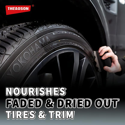 THEAOSON Detailer, and Plastic Surfaces Car Interior Detailer and Protectant, waterless Spray Wax:Plastic, Rubber, Leather Cleaner for Car lnteriors&Exteriors、Automotive Care