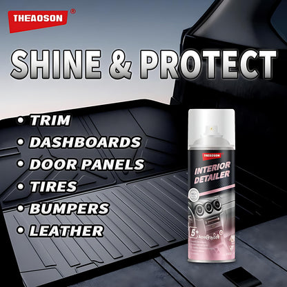 THEAOSON Detailer, and Plastic Surfaces Car Interior Detailer and Protectant, waterless Spray Wax:Plastic, Rubber, Leather Cleaner for Car lnteriors&Exteriors、Automotive Care