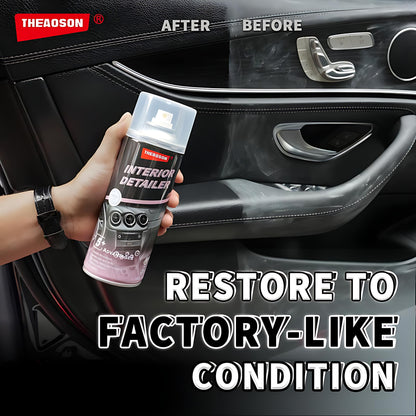 THEAOSON Detailer, and Plastic Surfaces Car Interior Detailer and Protectant, waterless Spray Wax:Plastic, Rubber, Leather Cleaner for Car lnteriors&Exteriors、Automotive Care