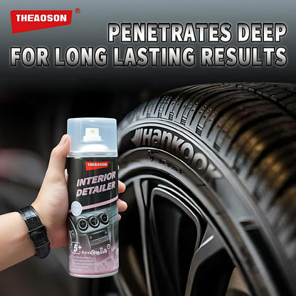 THEAOSON Detailer, and Plastic Surfaces Car Interior Detailer and Protectant, waterless Spray Wax:Plastic, Rubber, Leather Cleaner for Car lnteriors&Exteriors、Automotive Care